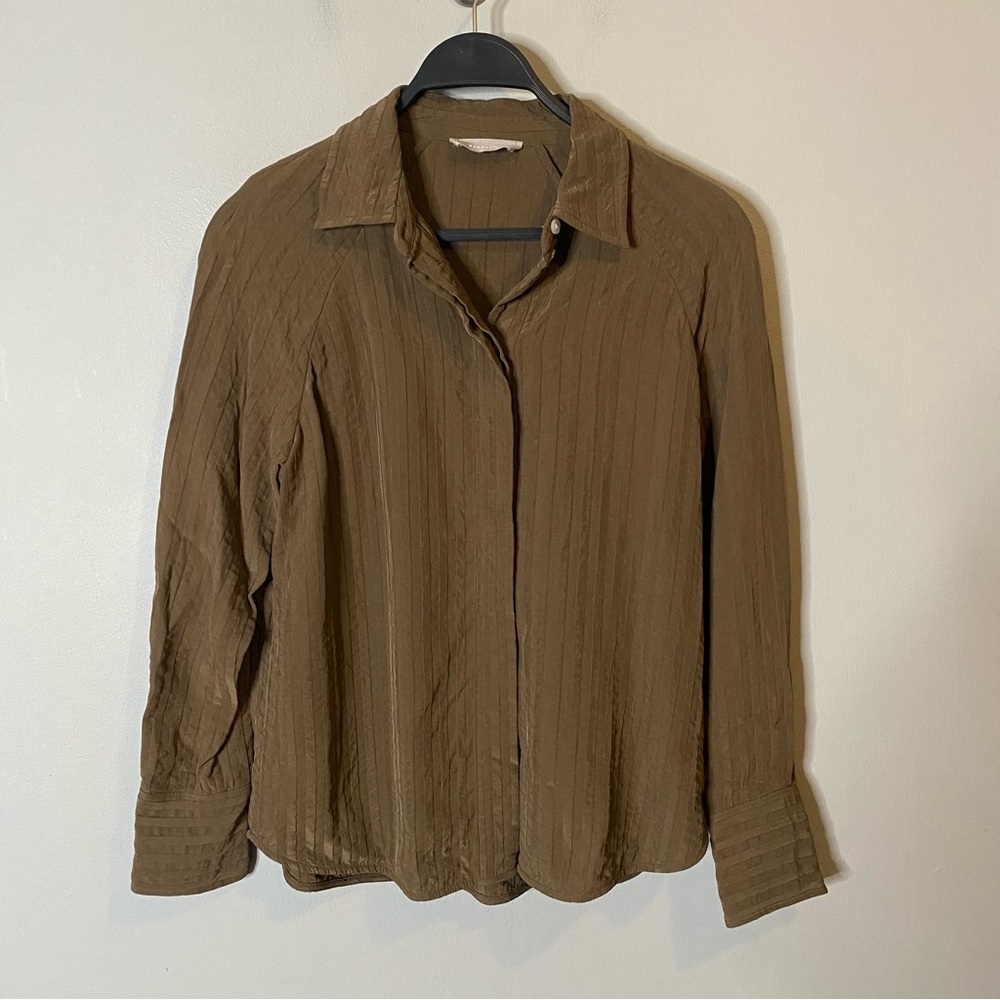 Everlane The City Stripe Button Down Shirt - Picture 2 of 7